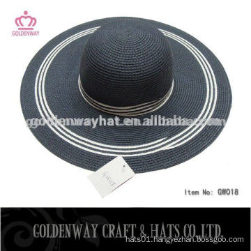 High Quality Paper Straw Ladies Beach Hat